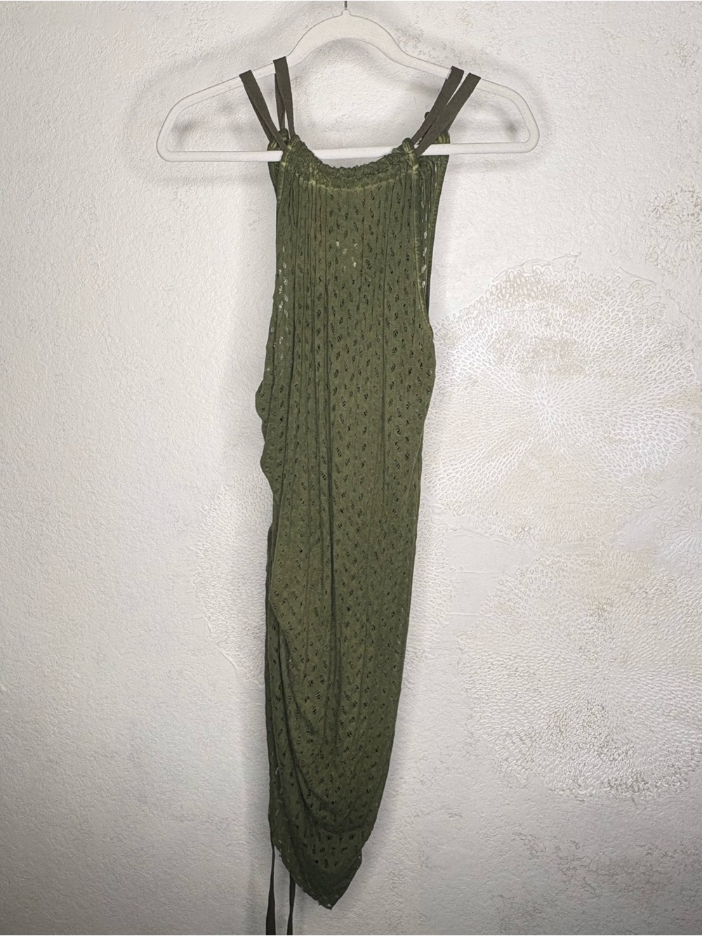 Staring at Stars Olive Green swim coverup NWT